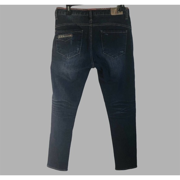 Korean Jeans Sz. 26 Small Stretch‎ Denim. Unique. - Picture 2 of 12